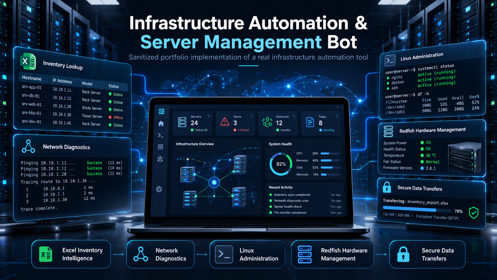 Infrastructure Security Automation Bot